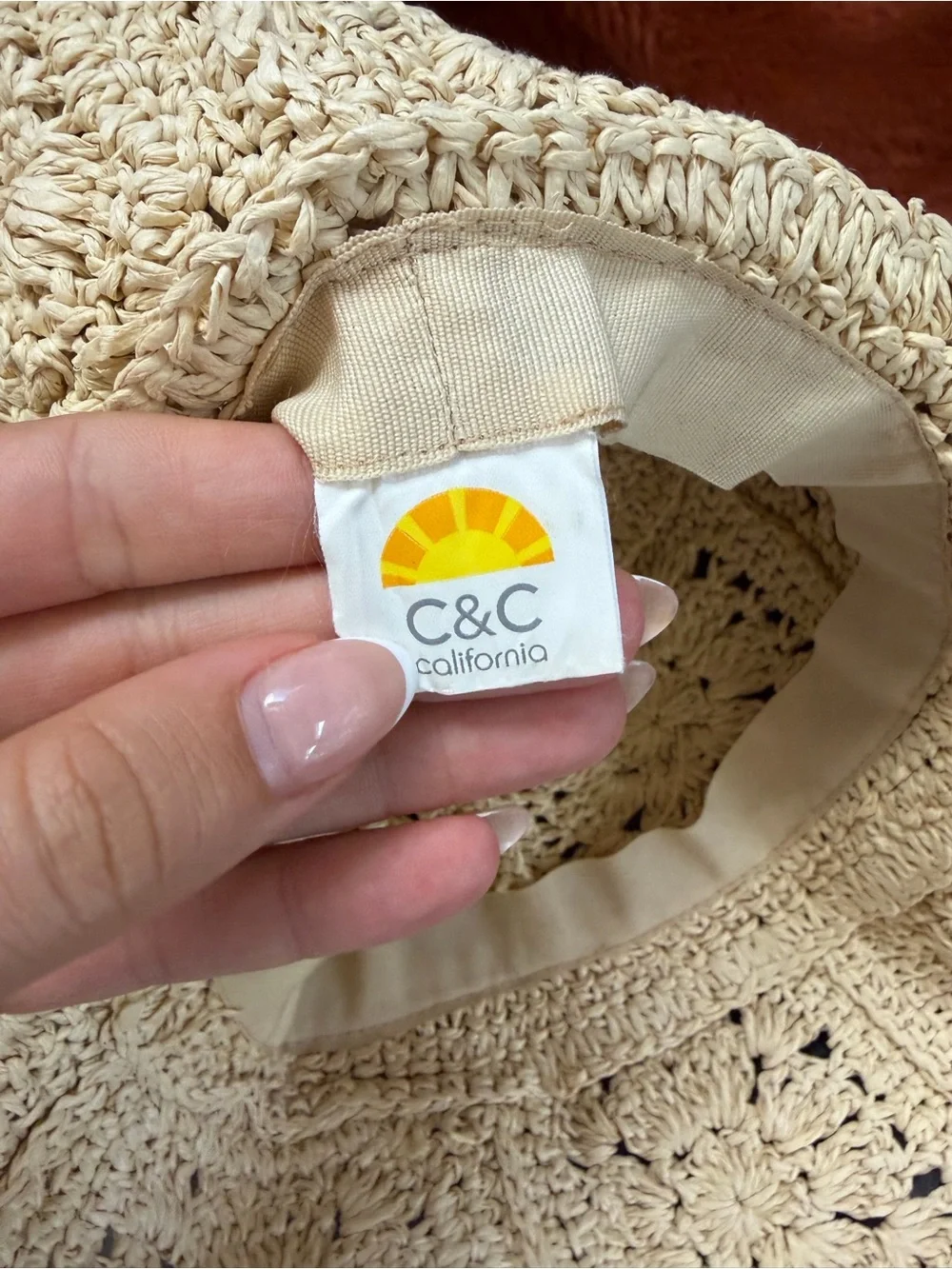 C&C California Straw Beach Hat